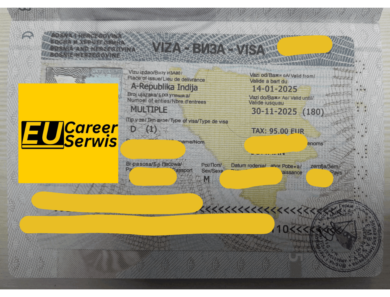 Visa Stamp 8